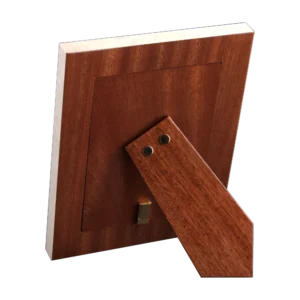 Rear of the Sofia photo frame with easel stand